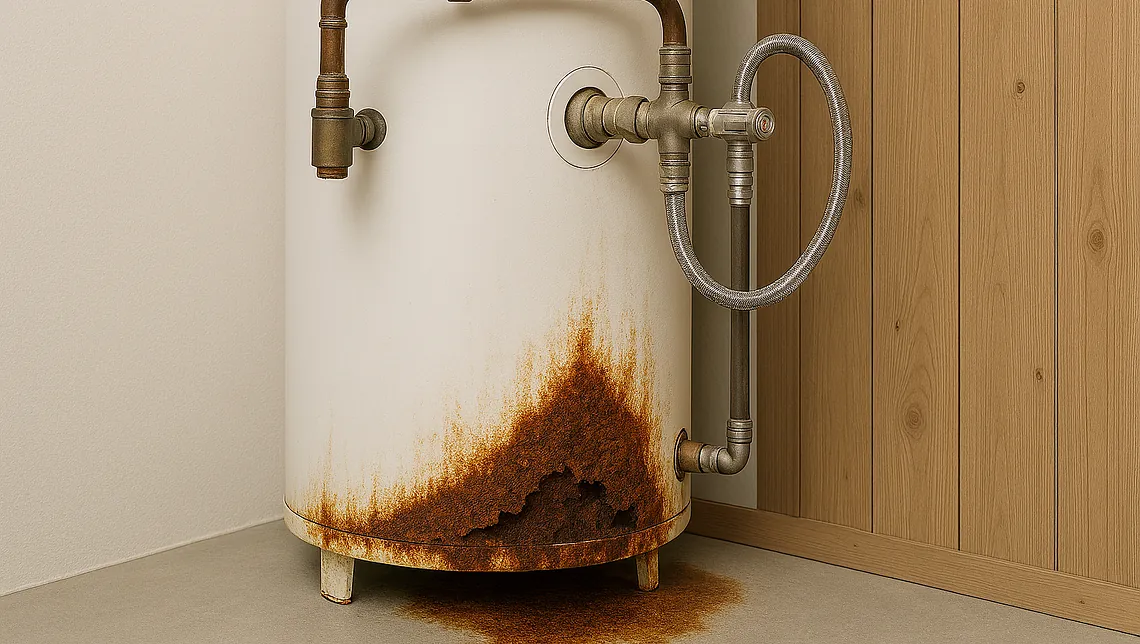 Alder varmtvannsbereder