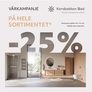 Vårkampanje Korsbakken Bad